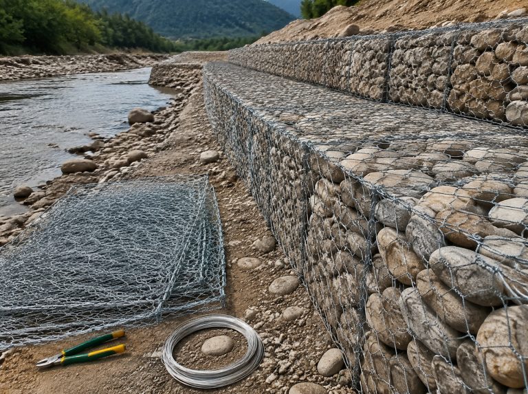 三穗县河道边坡石笼网